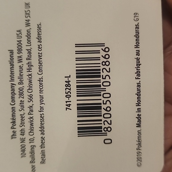 Pokemon Galar First Partner Relaxed Fit Crew Neck T-Shirt - Adult Large NWT - Picture 5 of 6